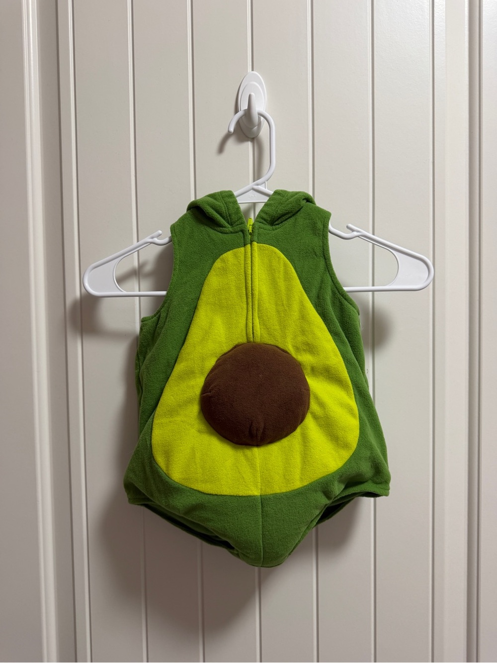 Carters Baby Green Avocado One-Piece Hoodie Romper